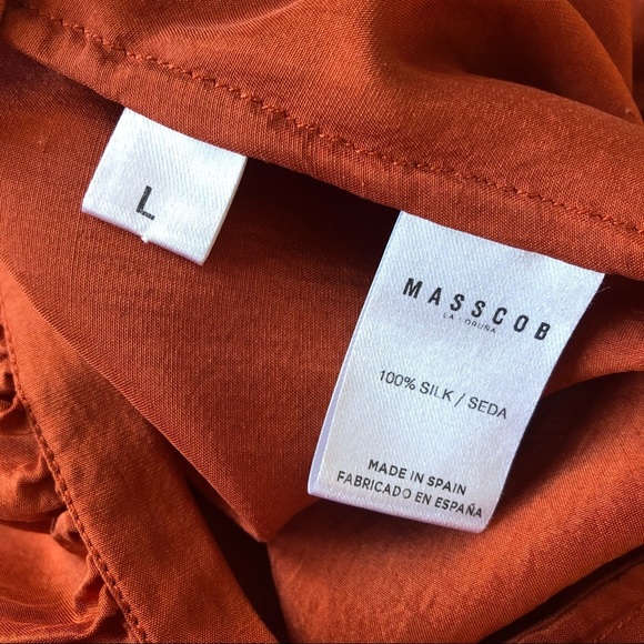 Masscob Acacia Ruffled Silk Dress - Picture 14 of 16